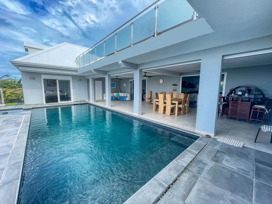 6.Location villa piscine Saint François Guadeloupe_Piscine
